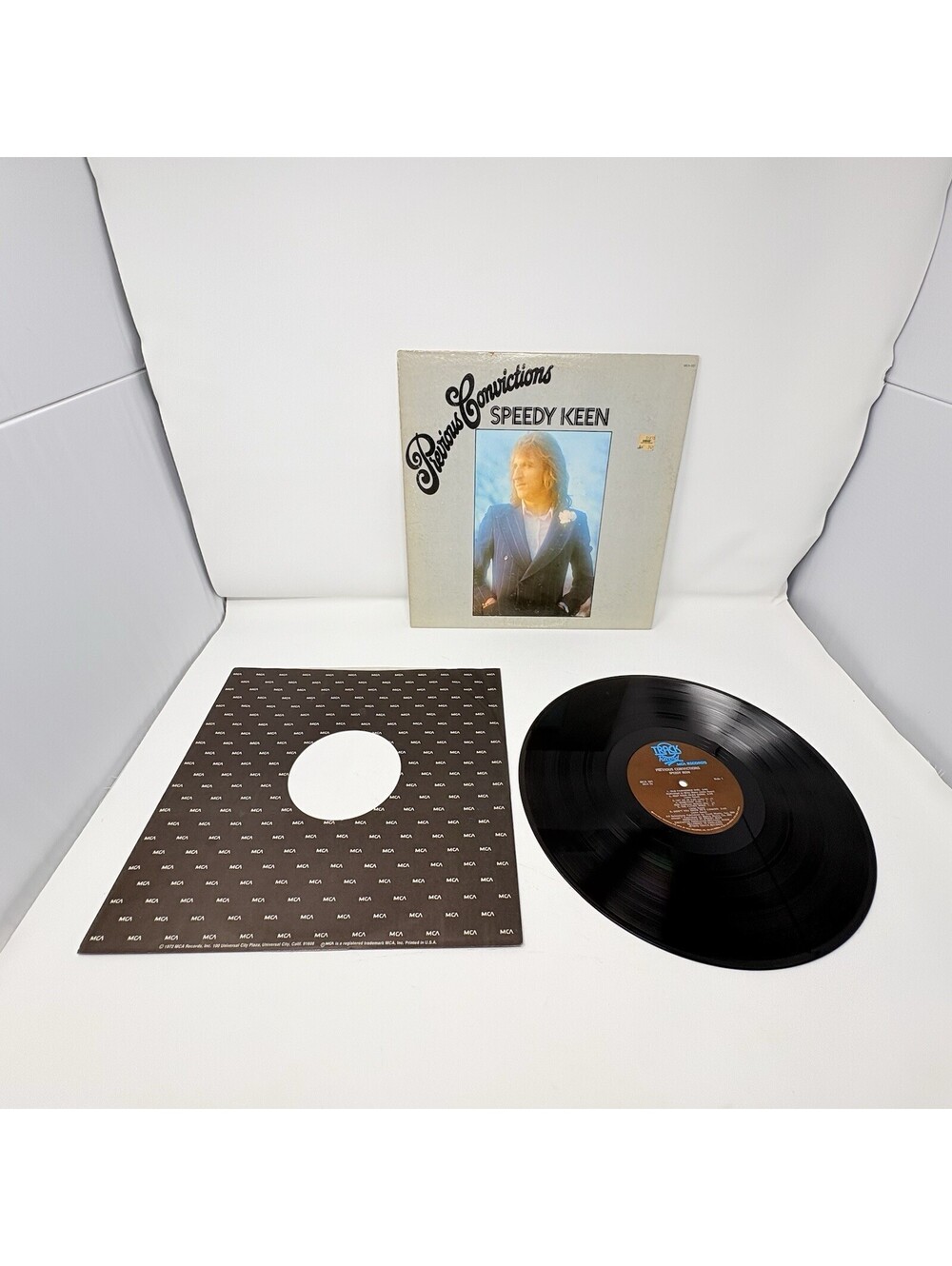 1973 Previous Convictions Speedy Keen LP Track Records